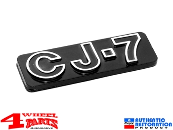 Jeep CJ7 Emblem self Adhesive "CJ-7" Jeep CJ year 76-86