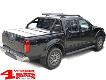 Überrollbügel Stahl schwarz matt Navara D40 Bj. 05-14