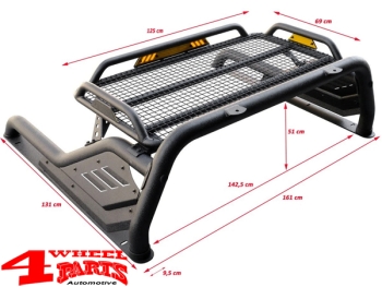 Stealth Überrollbügel mit Korb Ranger 19-22 + Raptor 19-22