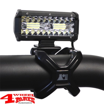 LED Balken Scheinwerfer 7" (16,5 cm) 120 Watt 12/24 Volt