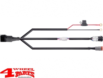 LED Balken Scheinwerfer Kabelsatz für 1 Lightbar Relais + Schalter