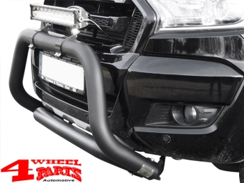 Frontbügel schwarz Ø 76mm Ford Ranger Bj. 16-18