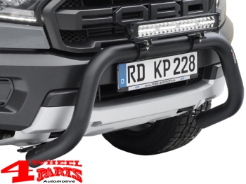 Front Tube Center Bumper Black Ford Ranger Raptor year 2019-2022