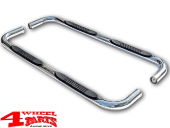 Side Bars Ø 75mm Stainless Steel Dodge Ram 2500 + 3500 Crew Cab year 10-19