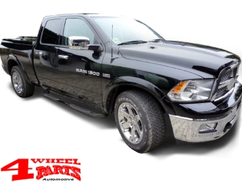 Schwellerrohre schwarz Ø 75mm Dodge Ram 1500 Quad Cab Bj. 09-18