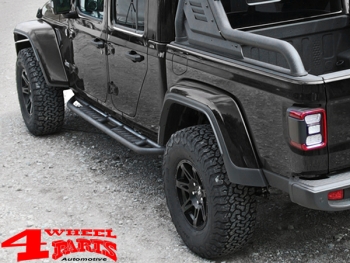 Side Tube Steps Black Rock textured Gladiator JT year 19-24