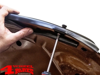 Windabweiser Motorhaube Acryl Ranger 16-22 + Raptor 19-22