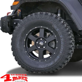 Alufelge 8,5x18 ET +35 W-TEC All Terrain TÜV Wrangler JL 18-24