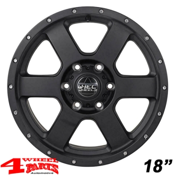 Aluminum Wheel 8x18 ET +45 W-TEC All Terrain TÜV Ranger Raptor 2023-
