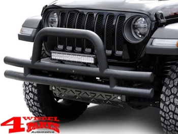 Front Bumper Black Rock Black Textured Gladiator JT year 19-24