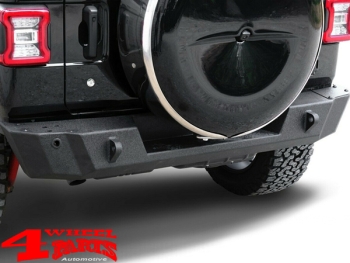 Rear Bumper Steel Black Textured Wrangler JL year 18-24