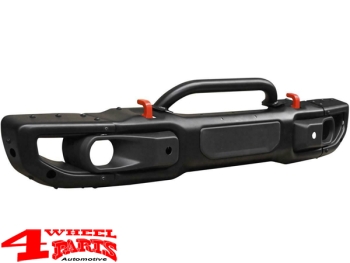 Front Winch Bumper Rubicon Style with Hoop Wrangler JL JT year 18-24