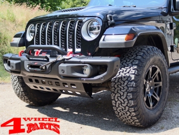Front Winch Bumper Rubicon Style with Hoop Wrangler JL JT year 18-24
