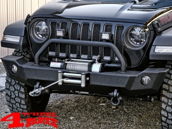 Front Winch Bumper Black Textured Gladiator JT year 19-24