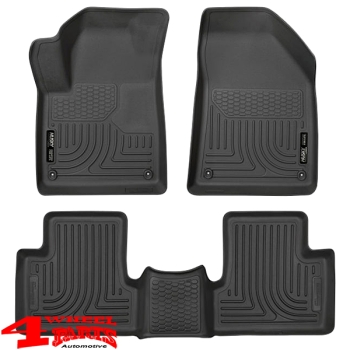 Floor Liner Set 2-pieces Jeep Cherokee KL year 14-24