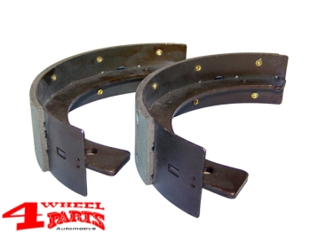 Emergency Parking Brake Shoes Jeep CJ + Willys year 43-71
