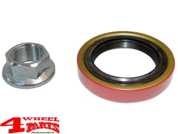 Pinion Oil Seal incl. Nut Rear Axle AMC 20 Jeep CJ year 76-86