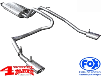 Sportauspuff Edelstahl TÜV Commander XH Bj. 06-10 3,0 CRD