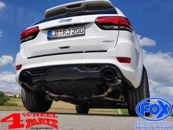 Sportauspuff Edelstahl TÜV Grand Cherokee WK2 12-14 6,4 L SRT8