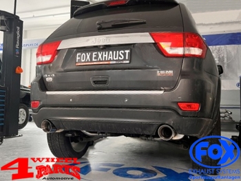 Sportauspuff Edelstahl TÜV Grand Cherokee WK2 Bj. 10-13 5,7 L