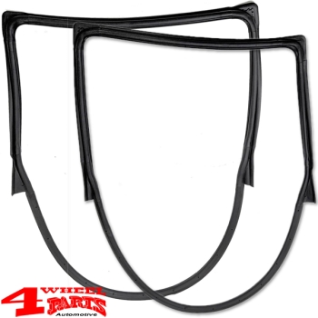 Door Weather Seal Rear Left + Right Wrangler JK 07-18 4-doors