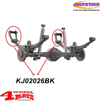 Leaf Spring Shackle Bushing Set Greaseable rear Cherokee XJ 84-01