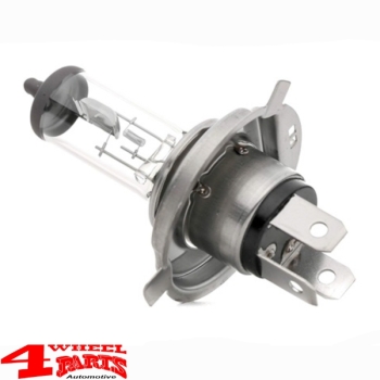 Headlight Bulb H4 55/60 Watt CJ + Wrangler YJ TJ + XJ ZJ 72-06