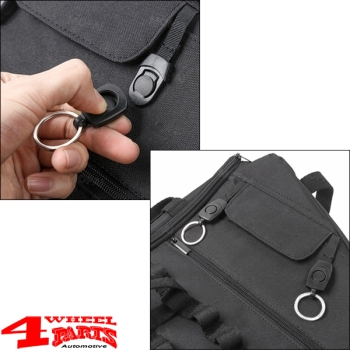 Saddle Bag in the roll Bar Right Wrangler JL 18-24 4-doors