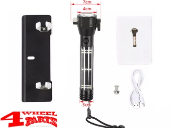Rettungstaschenlampe mit Halter an den Sitzen JK JL JT 07-24