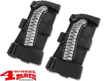 Haltegriffe Paar grau Nylon am Überrollbügel Bj. 76-24