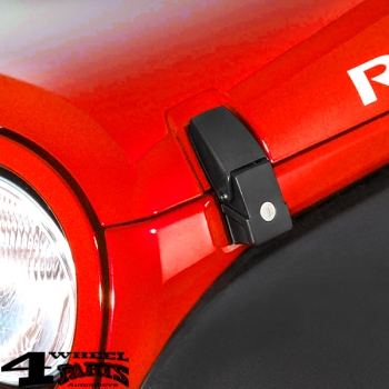 Motorhaubenverschluss Haken Set abschließbar Wrangler JK 07-18