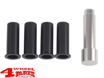 Door Hinge Insert Set Delrin Jeep Wrangler JK 07-18 2-doors
