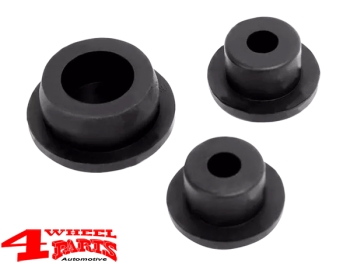 Hecktür Gummistopfen Set für Delete Bracket Wrangler JK 07-18