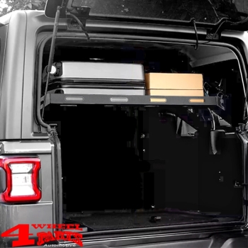 Interior Rack on the Rear Cargo Area Wrangler JK JL 07-24 4-doors