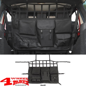 Laderaumgepäcknetz mit Taschen Wrangler JK JL Bj. 07-24 4-Türer