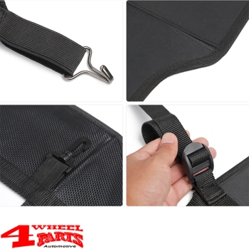 Laderaumgepäcknetz mit Taschen Wrangler JK JL Bj. 07-24 4-Türer