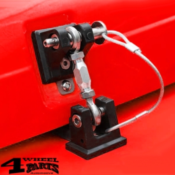 Motorhaubenverschluss Haken Set Racing-Style Wrangler TJ 97-06