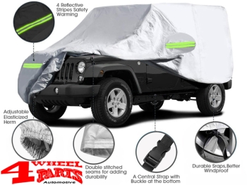 Trail Full Cover Abdeckung Heavy Duty Wrangler JK JL 07-24 4-Türer