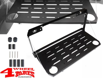 Drop Down Table on the Tailgate with beverage openings Wrangler JL 18-24