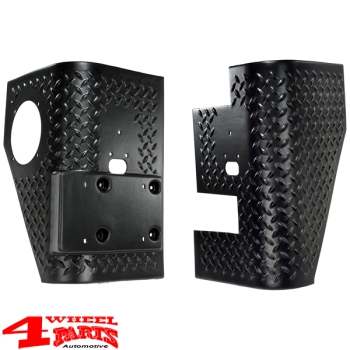 Body Armor Corner Guards 2 pce. Black Wrangler TJ year 97-06