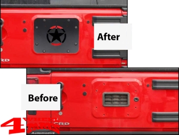 Hecktür Abdeckung Reserverad Delete Bracket Wrangler JK Bj. 07-18