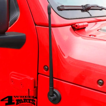 Reflex Stubby Radio Antenna 33 cm Wrangler JK JL JT year 07-24