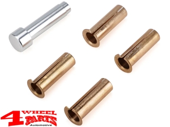 Door Hinge Insert Set Copper Jeep CJ + Wrangler YJ TJ year 76-06