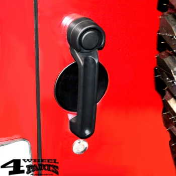 Türgriffschalen schwarz 3-teilig Wrangler JK Bj. 07-18 2-Türer