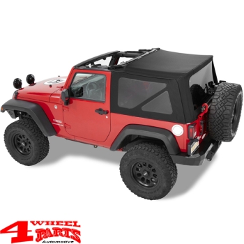 Türgriffschalen schwarz 3-teilig Wrangler JK Bj. 07-18 2-Türer