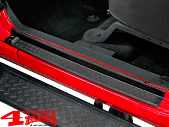 Entry Guard Set 2 pce. Black Thermoplastic Wrangler JK 07-18 2-doors