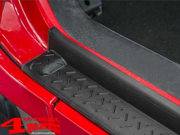 Entry Guard Set 2 pce. Black Thermoplastic Wrangler JK 07-18 2-doors