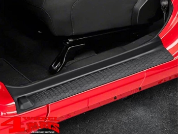 Entry Guard Set 4 pce. Black Rubber JL JT 18-24 4-doors