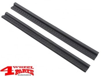 Einstiegskantenschutz 2-teilig Gummi Wrangler TJ Bj. 97-06