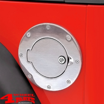 Tankklappe abschließbar Aluminium gebürstet Wrangler TJ 97-06